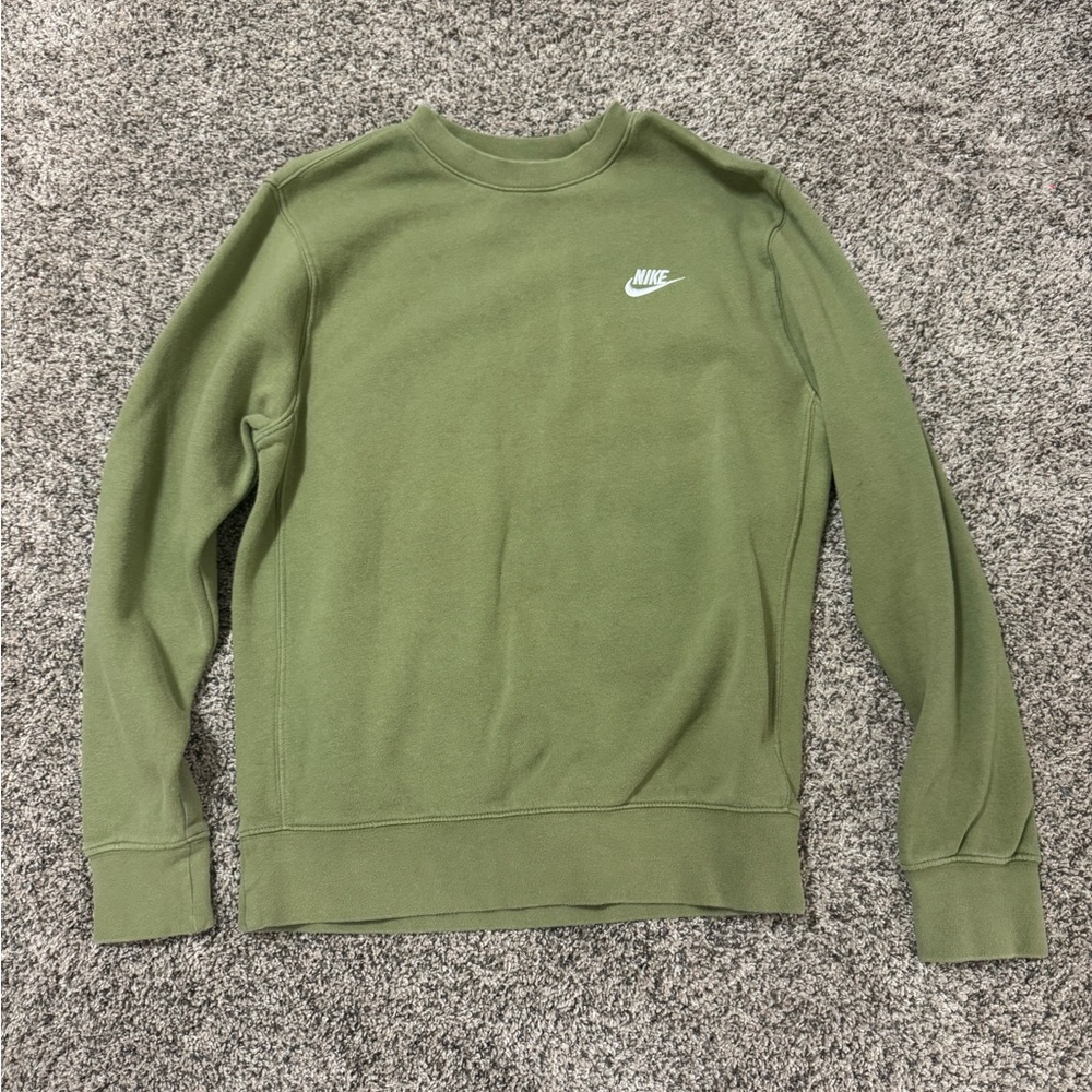 Green Nike Crewneck